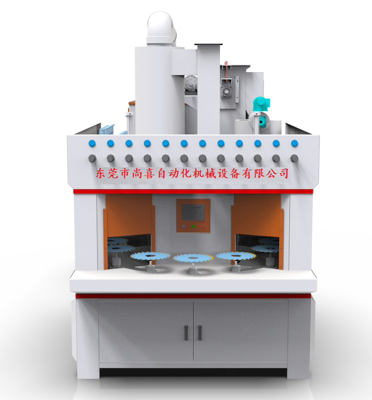 頭盔專用-自動轉(zhuǎn)盤噴砂機